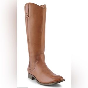 Brand New Frye Marissa Medallion inside Zip tall boot